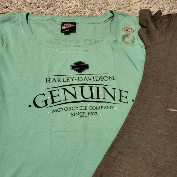 Set of Women's Harley Davidson of Jamaica Tees - Picture 2 of 4